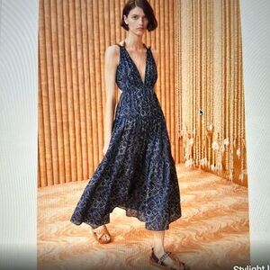 Aralyn Sundress Coverup by Ulla Johnson in Aquamarine -SZ M - NWT - Sold Out!